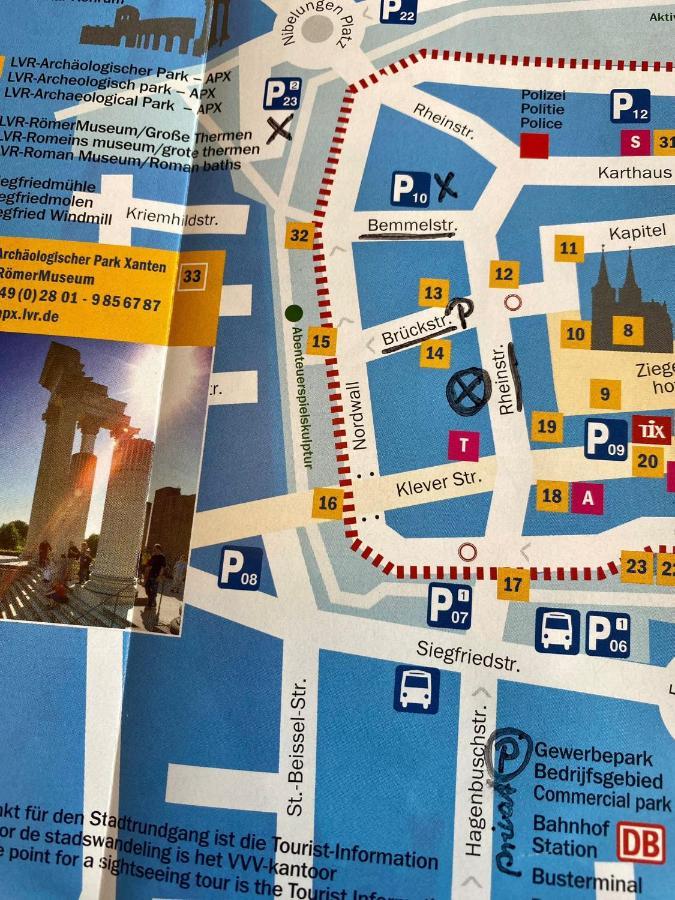 Feriendomizil Muehlenblick Lejlighed Xanten Eksteriør billede